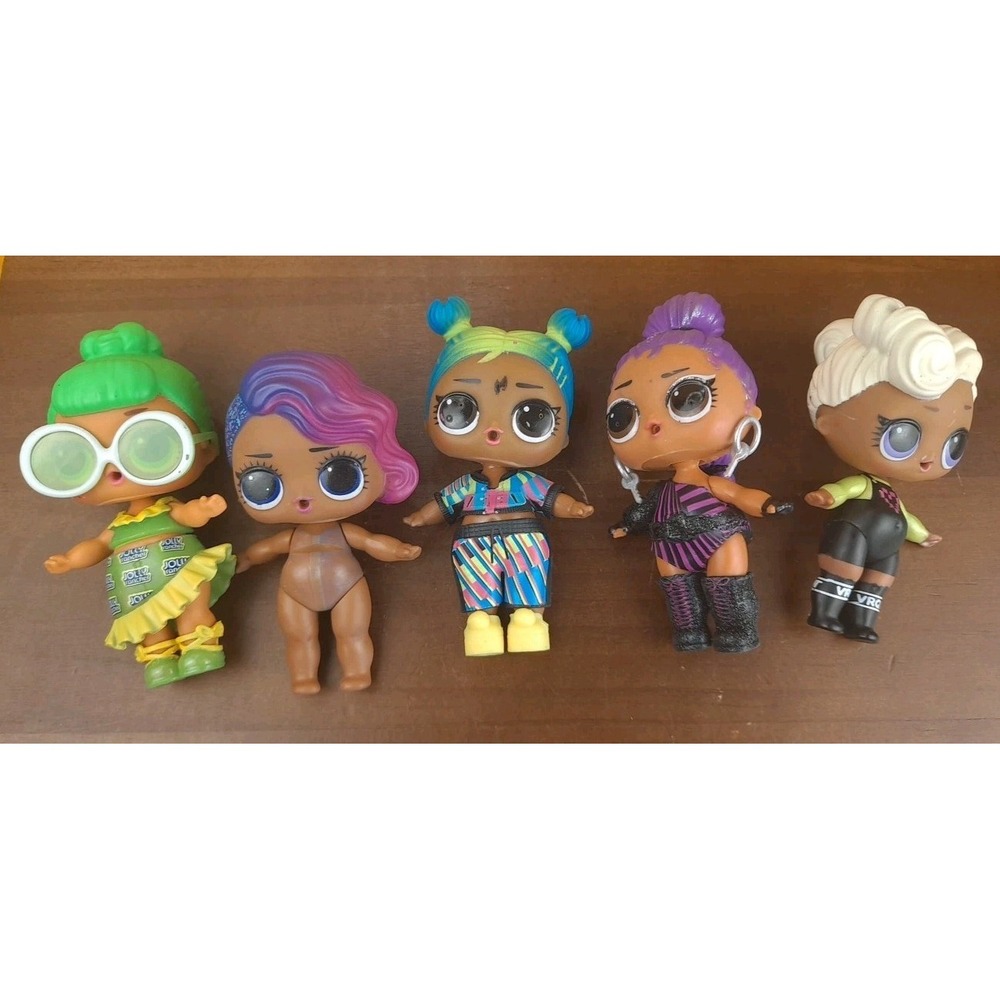 Lot Of 5 LOL Surpise Dolls 2016 African‎ American